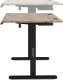 Biurko SENSE7 Nojo Wenge 140 cmx70 cm Black Oak + kabel usb 8