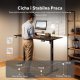 Biurko SENSE7 NOJO LIGHT Czarne 140 cmx70 cm + kabel usb 7