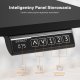 Biurko SENSE7 NOJO LIGHT Czarne 140 cmx70 cm + kabel usb 9