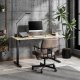 Biurko SENSE7 NOJO LIGHT Jasnobrązowo-Czarne 140 cmx70 cm + kabel usb 3