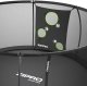 Trampolina ogrodowa Zipro Jump Pro z siatką zewnętrzną 12FT 374cm + Mata Celnościowa 16