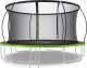Trampolina ogrodowa Zipro Jump Pro Premium z siatką wewnętrzną 14FT 435cm + Mata Celnościowa 2