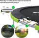 Trampolina ogrodowa Zipro Jump Pro z siatką zewnętrzną 6FT 183cm + Mata Celnościowa 8