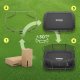 Trampolina ogrodowa Zipro Jump Pro Quadro z siatką wewnętrzną 366 x 244 cm + Mata Celnościowa 10