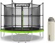 Trampolina ogrodowa Zipro Jump Pro z siatką wewnętrzną 8FT 252cm + Butelka Termiczna 1