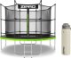 Trampolina ogrodowa Zipro Jump Pro z siatką wewnętrzną 10FT 312cm + Butelka Termiczna 1