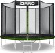 Trampolina ogrodowa Zipro Jump Pro z siatką zewnętrzną 8FT 252cm + Butelka Termiczna 1