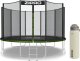 Trampolina ogrodowa Zipro Jump Pro z siatką zewnętrzną 12FT 374cm + Butelka Termiczna 1