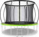 Trampolina ogrodowa Zipro Jump Pro Premium z siatką wewnętrzną 10FT 312cm + Butelka Termiczna 12