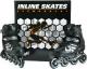 Rolki Allright Dynamic rekreacyjne regulowane czarne r. 40-43 3