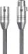 Kabel Monoprice XLR - XLR 2m szary 2
