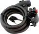 Sports Equipment Blokada motocyklowa rowerowa stalowa Lina 150cm czarna RW19C 3
