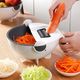 Home Appliances AG693 TARKA KRAJALNICA DO WARZYW OBROTOWA CEDZAK 5