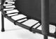 Trampolina ogrodowa Salta ogrodowa Junior z siatką wewnętrzną 4.5 FT 140 cm czarna 4