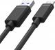 Kabel USB Unitek USB-A - USB-C 0.25 m Czarny (Y-C480BK) 2