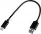 Kabel USB Unitek USB-A - USB-C 0.25 m Czarny (Y-C480BK) 3