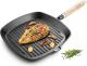 Patelnia Lamart grillowa Żeliwna 24cm 3