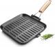 Patelnia Lamart grillowa Żeliwna 23cm 2