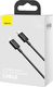 Kabel USB Baseus USB-C - Lightning 1 m Czarny (BSU2666BLK) 5