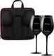 diVinto Etui na wino z kieliszkami Who cares Black 1