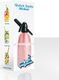 Saturator Art Quick Soda + 50 naboi CO2 Różowy 3