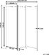 Shumee 3-panelowy parawan pokojowy 160 x 170 cm biały NARNI 7