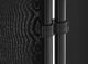 Shumee 5-panelowy parawan pokojowy 270 x 170 cm czarny NARNI 5