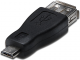 Adapter USB Akyga USB-A - MicroUSB Czarny  (AK-AD-08) 1