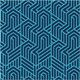 AquaWave Koc piknikowy AQUAWAVE 140x170cm ALADEEN geometric niebieski 4