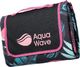 AquaWave Koc piknikowy 140x170cm ALADEEN pink leaves 1