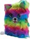 St. Majewski Pamiętnik z kłódką 3D "włochacz" A5, 96k RAINBOW CAT Papier TARGI 1