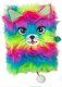 St. Majewski Pamiętnik z kłódką 3D "włochacz" A5, 96k RAINBOW CAT Papier TARGI 2