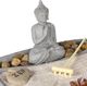 Atmosphera Ogród Zen z figurką Buddy 23x23 cm 2