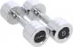 HMS hantle CHD05 chromowane 2 x 5 kg 2
