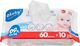 Akuku Chusteczki nawilżane 99% Wody Aloes Rumianek 70 szt. 2