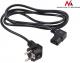 Kabel zasilający Maclean MCTV-802 3-pin 1.5m wtyk EU 2