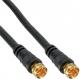 Kabel InLine Antenowy (F) 1m czarny (69301P) 1