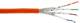 InLine Kabel instalacyjny S/FTP, PiMF, Cat.7a, AWG23, 1200MHz, halogen Free, Pomarańczowy, 500m (70500I) 1