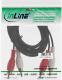 Kabel Intos RCA (Cinch) x2 - RCA (Cinch) x2 1m czarny (89933C) 2