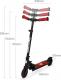 Hulajnoga Qplay Honeycomb Red (3878) 4