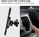 Spigen Uchwyt magnetyczny do samochodu Magnetic MagSafe Vent ITS12 14