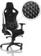 Fotel Noblechairs EPIC z prawdziwej skóry - czarny/biały/czerwony (GAGC-034) 2