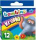 Bambino Kredki BAMBINO, 12 kolorów, licencja BAMBINO 2