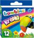 Bambino Kredki BAMBINO, 12 kolorów, licencja BAMBINO 3