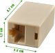 Złącze adapter ŁĄCZNIK wtyku RJ45 6