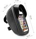 Wozinsky Torba rowerowa na kierownicę pokrowiec na telefon 1L czarny (WBB16BK) () - 63967-uniw 3