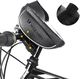 Wozinsky Torba rowerowa na kierownicę pokrowiec na telefon 1L czarny (WBB16BK) () - 63967-uniw 4