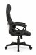 Fotel SENSE7 Knight materiałowy czarno-niebieski 2