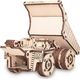 EcoWoodArt EWA Drewniane Puzzle 3D Mini Belaz 3