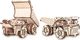 EcoWoodArt EWA Drewniane Puzzle 3D Mini Belaz 4